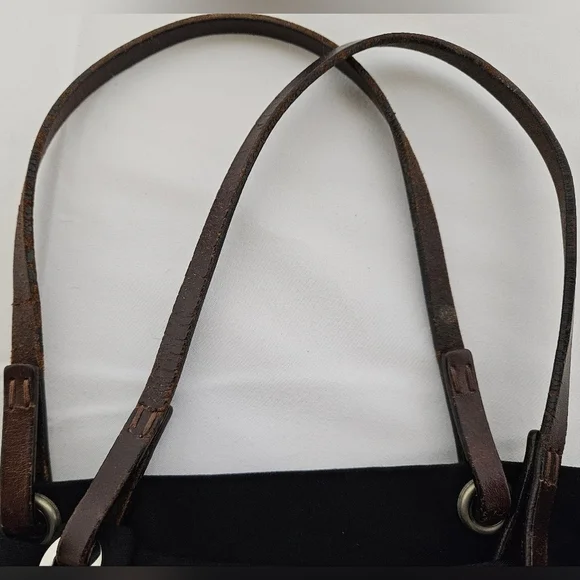 Fendi Vintage Zucca Tote Bag In Black Nylon And Leather Monogram - Picture 9 of 16